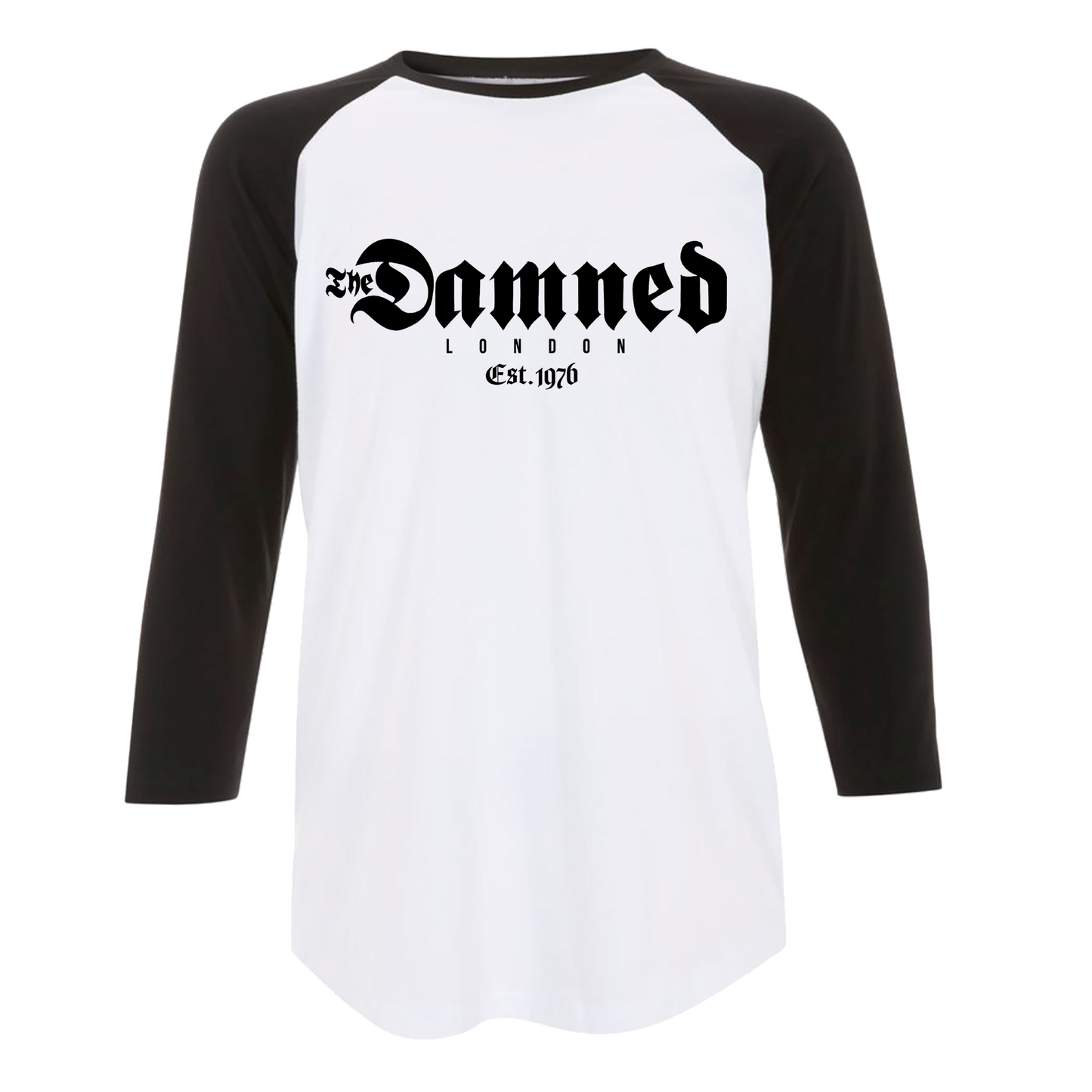 EST 1976 Black & White Baseball Shirt