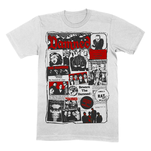 Cuttings White T-Shirt